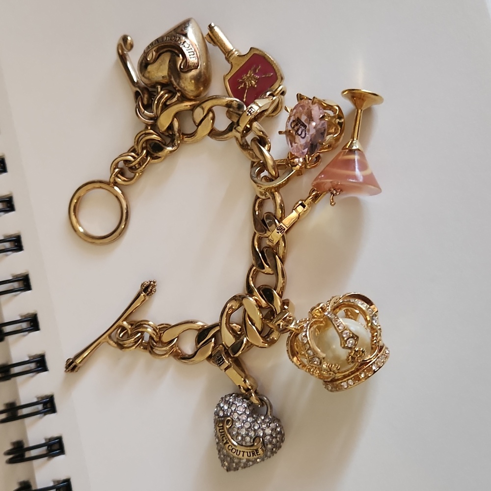 Juicy couture charm bracelet
